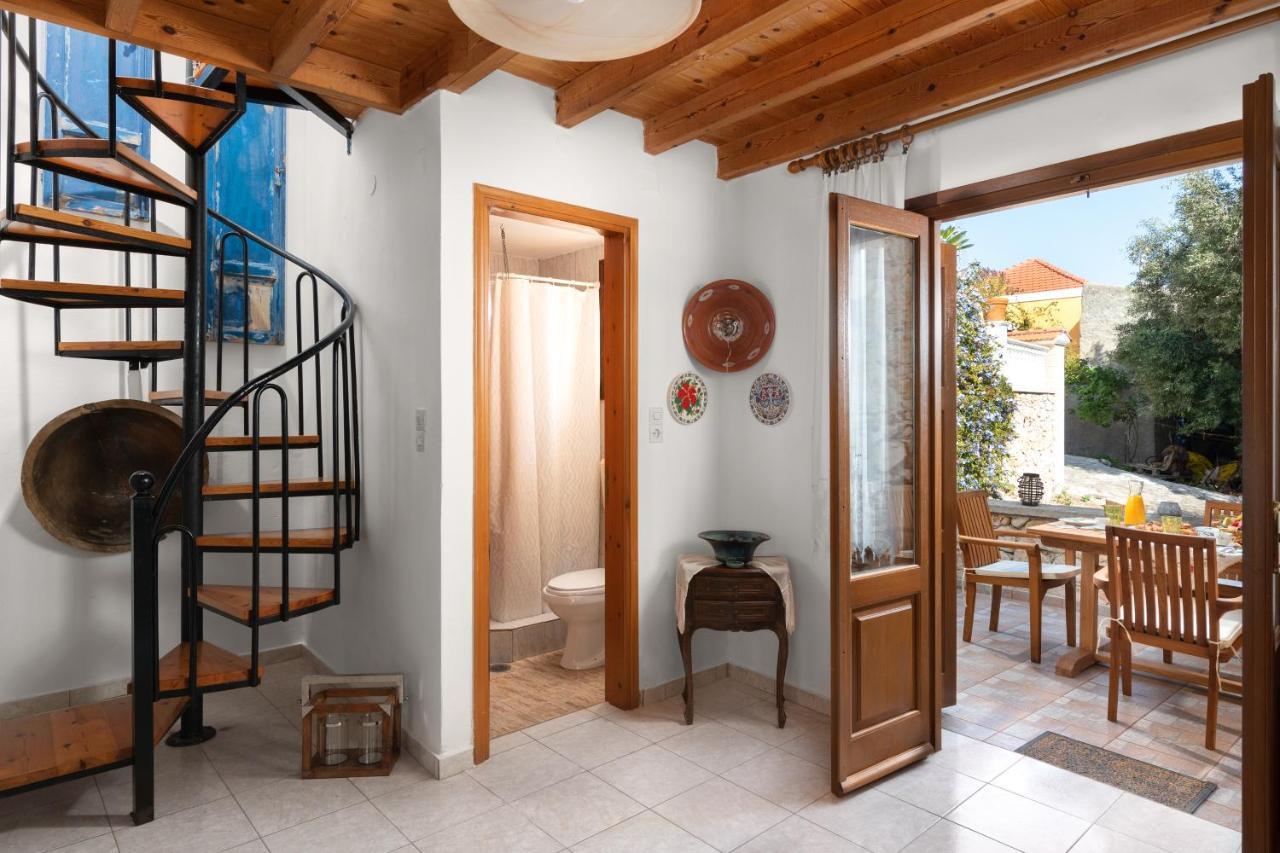 Villa Little Karafillias Chalki House Exterior foto